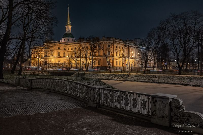 городской пейзаж, архитектура, замки, дворцы, Санкт-Петербург Михайловский замок, Санкт-Петербург фото превью