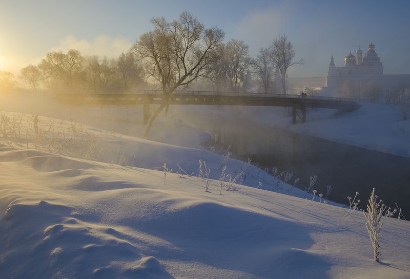 зима, глухозимье, истра Глухозимье на Истре фото превью