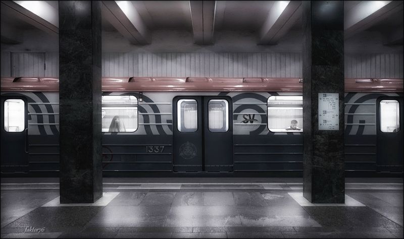 Метро фото превью