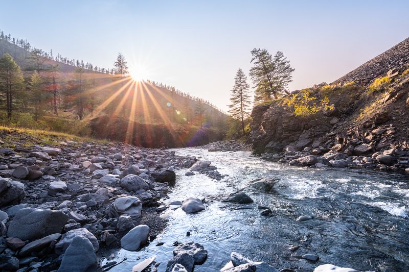 Якутия, Сунтар-Хаята, река Каньон реки Сыатынья фото превью