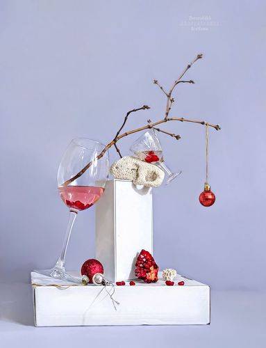 Новогодняя фрикебана