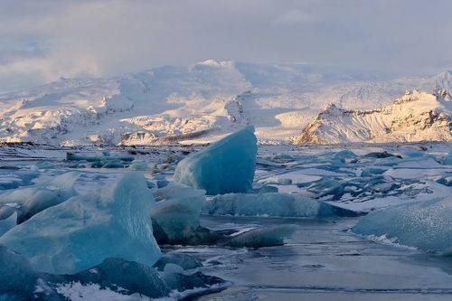 Голубой лёд Исландии
