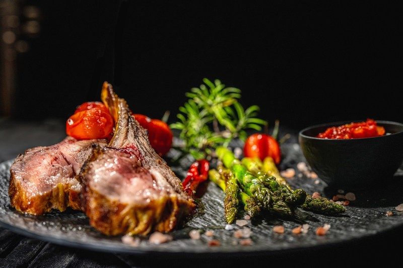 ужин, еда, спаржа Ужин на 31 к 12 00 фото превью