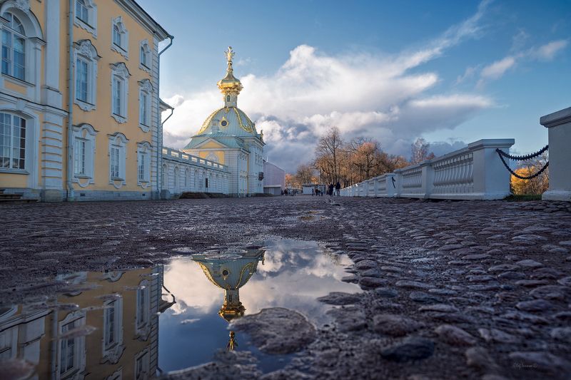 Отражения Петергофа фото превью