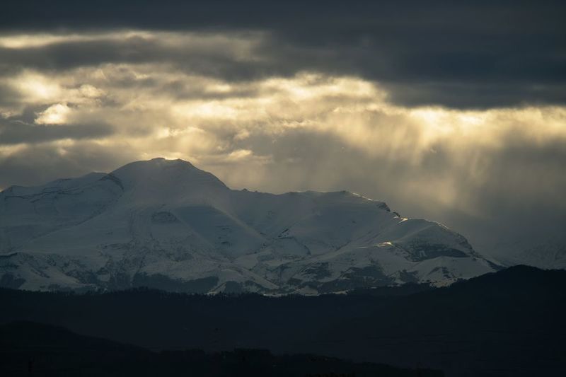 Вечер в горах фото превью
