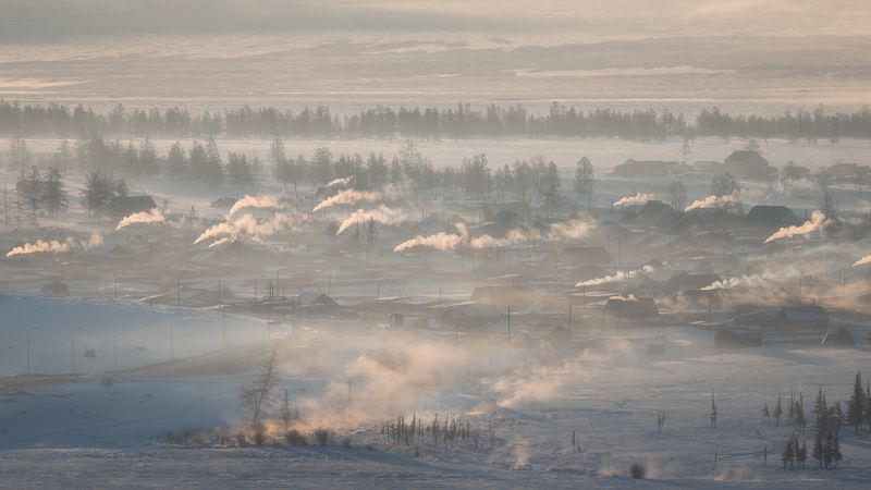 алтай, курай Зимним утром в Курае фото превью