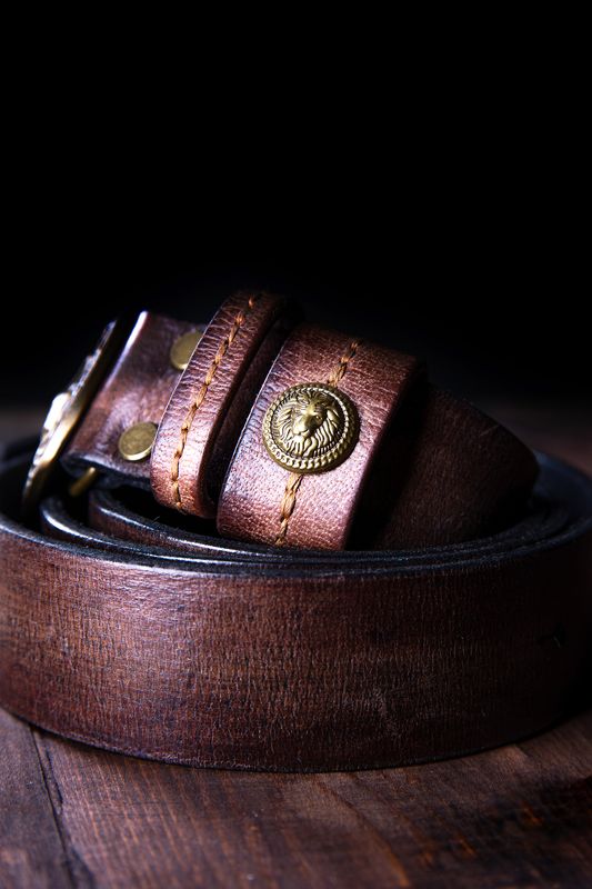 Ремень, Канпур, из кожи  фото превью