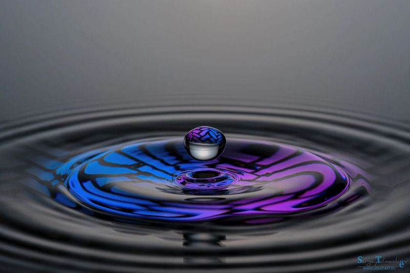 сергей толмачев, уменянакухне, liquidart, liquid, splash, water, waterdrop, капли, всплеск, вода, макро, падениекапли, Капля фото превью