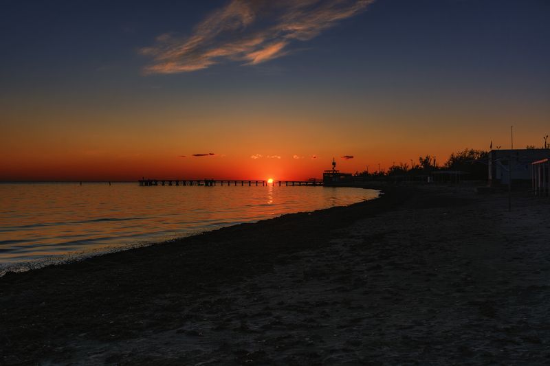 Вечер у моря фото превью