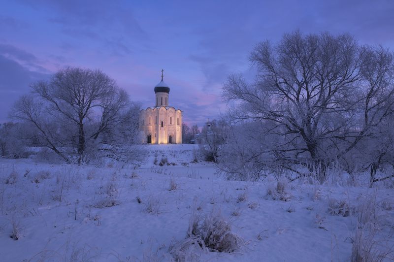 Январские сумерки фото превью