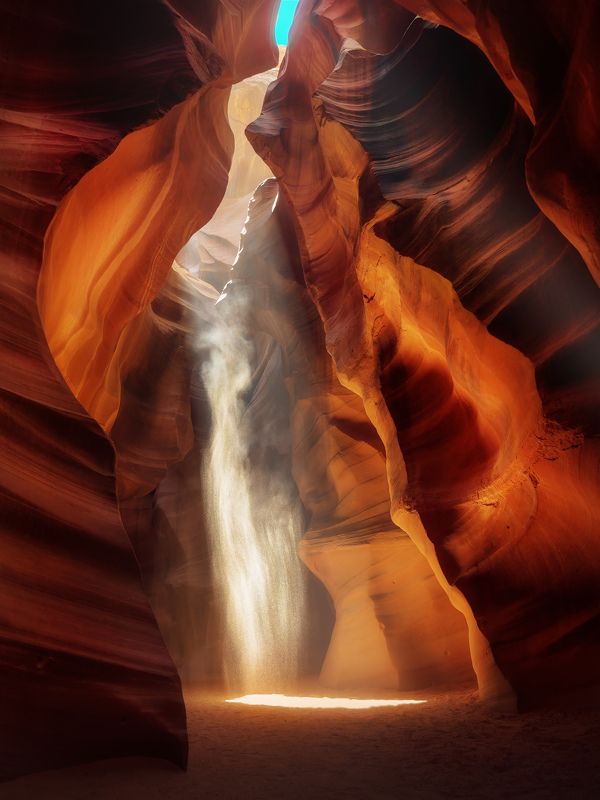 antilopa, canyon, ghost, sand, каньон антилопы, призрак, скалы, красный, песок. Canyon ghost фото превью