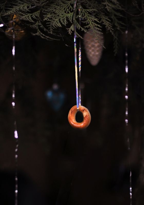 новогоднее, бублик, праздник, туя, new year, zero На нуле фото превью