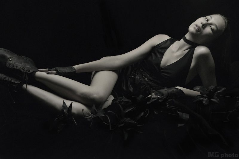 Black  lilies #06 фото превью