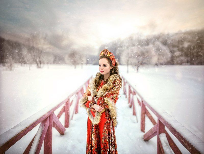 #winter, #snow, #russia, #moscow, #portrait Liza фото превью