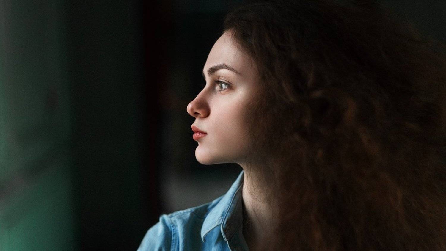 портрет, девушка, Филипп Рабачев