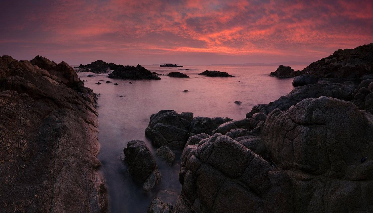 Beach, Beautiful morning, Black sea, Bulgaria, Clouds, Colorful, Colors, Fineart, Landscape, Rocks, Sea, Seascape, Sky, Sunrise, Water, Иван Димов