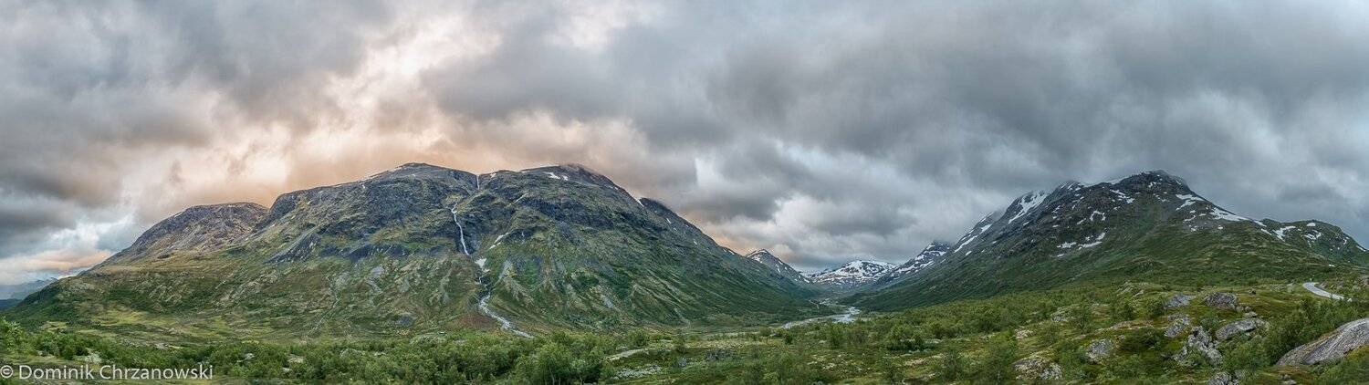 panorama, norway, jotunheimen, galdh&oslash;piggen, Dominik Chrzanowski