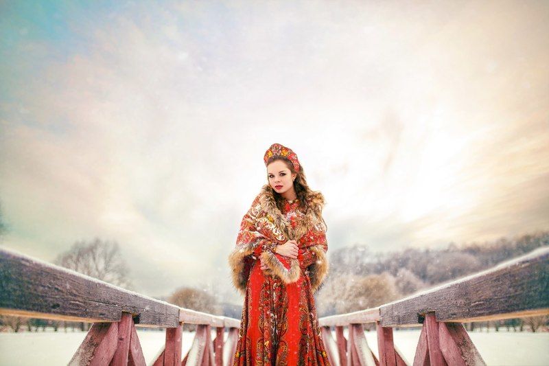 #winter, #snow, #russia, #moscow, #portrait Liza фото превью