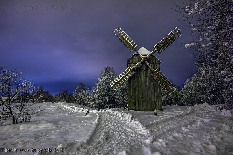 Melnik ночью забрел на мельницу :) фото превью