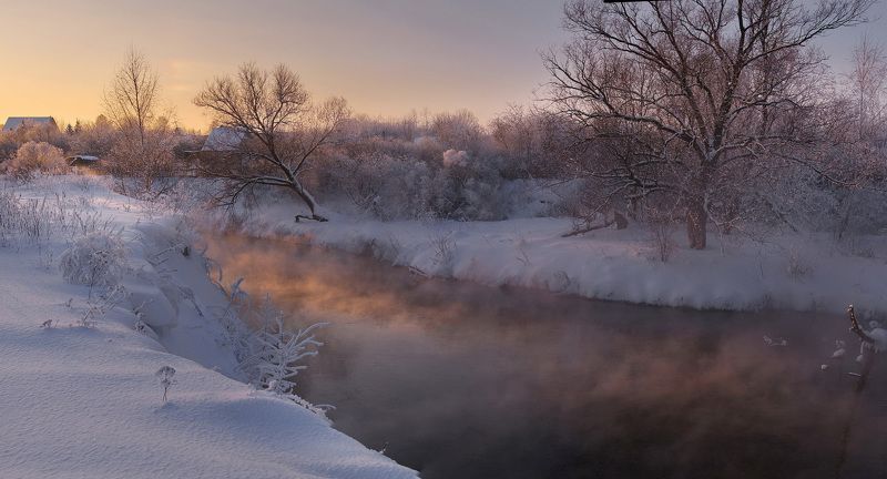 река...зима фото превью