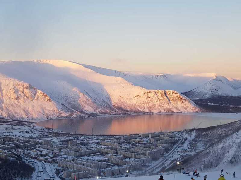 Кировск, Мурманская область, горные лыжи Кировск. Мурманская область. Кольский полуостров фото превью