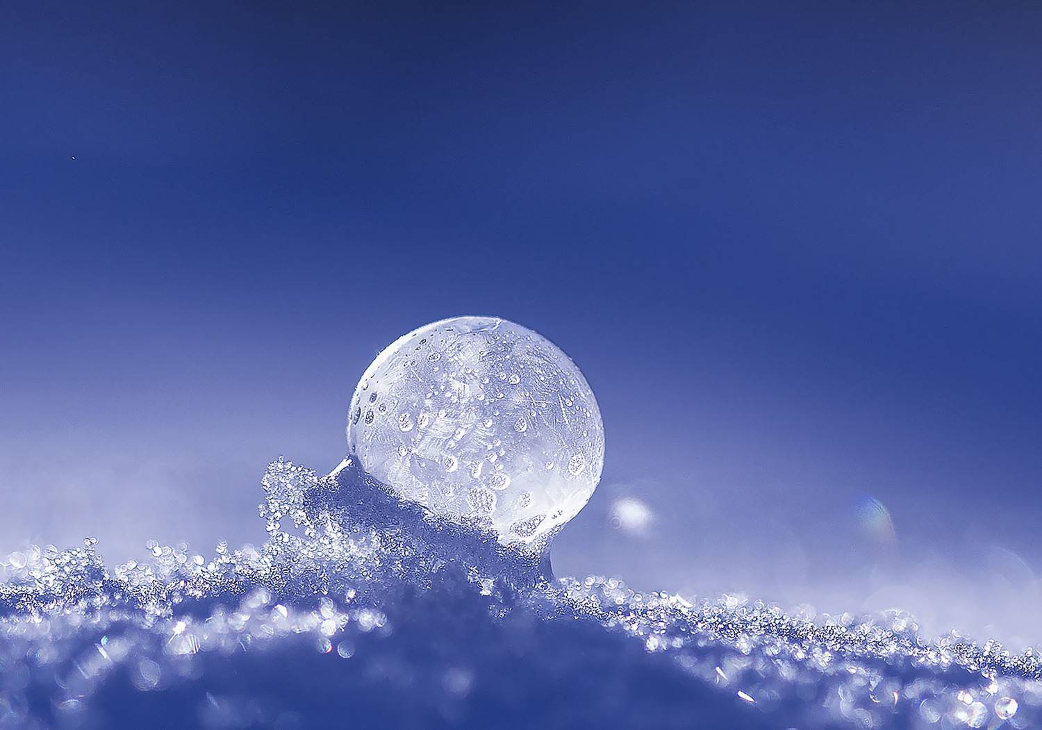 шар, волшебный шар,лёд, макро, зима, ice ball, macro, magic, winter, nature, Стукалова Юлия