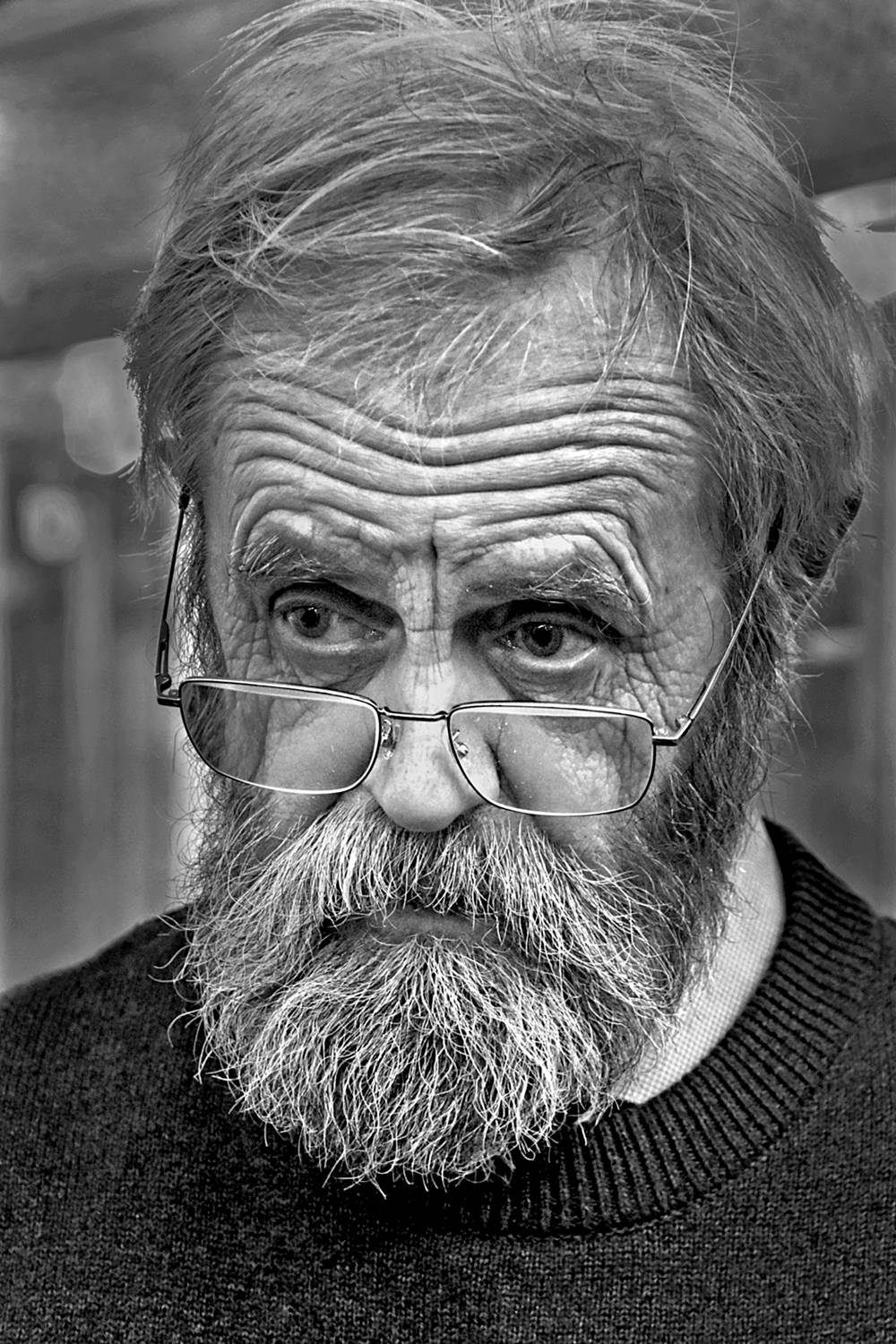 портрет, мужчина, апатиты, чб, Николай Смоляк