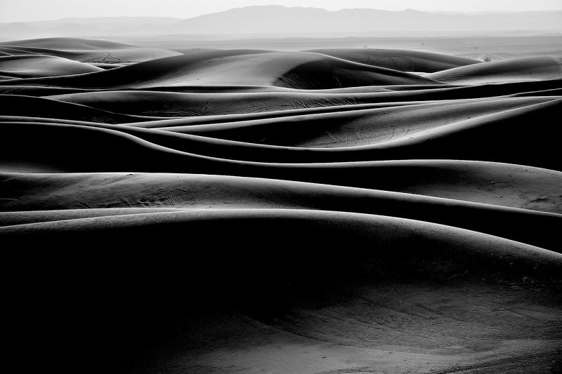 monochrome black and white The Sahara фото превью