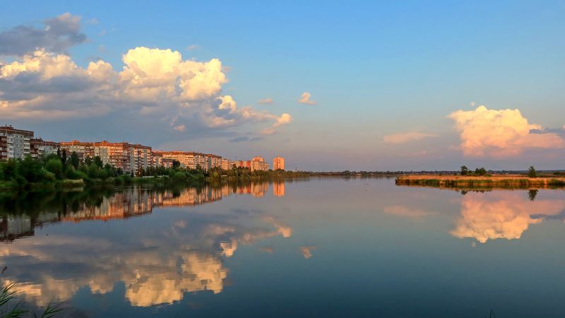 Отражение вечера фото превью