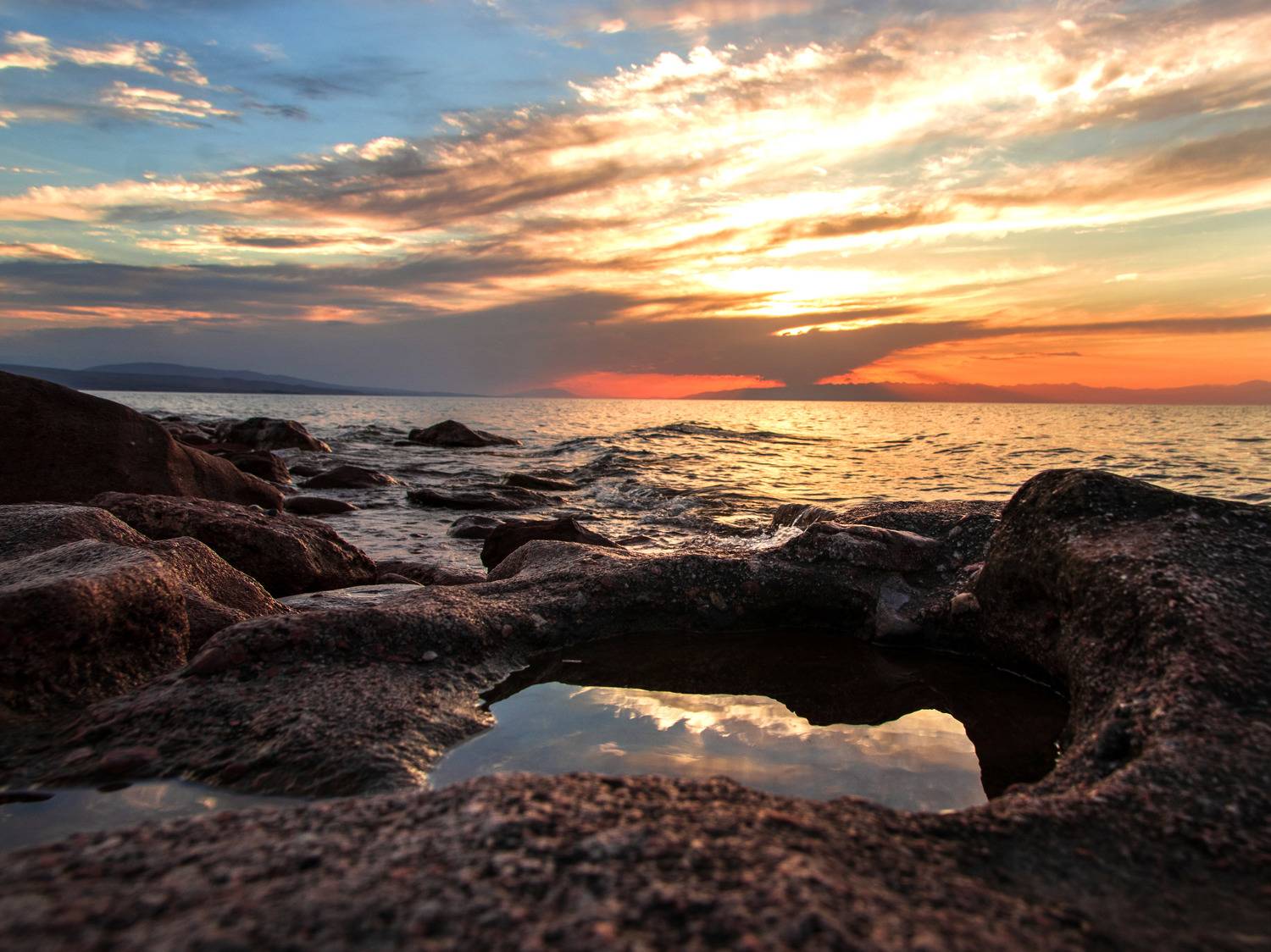 закат пейзаж природа, Evgeniy Savikov