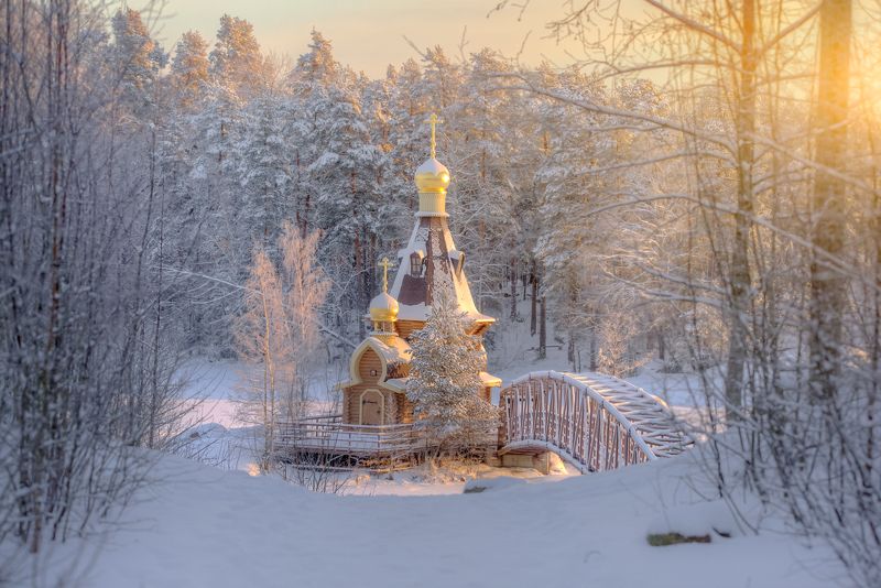 Церковь Андрея Первозванного на Вуоксе... январь 2025 г. фото превью