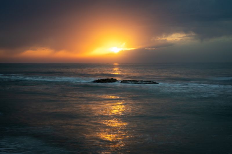 Средиземноморский закат фото превью