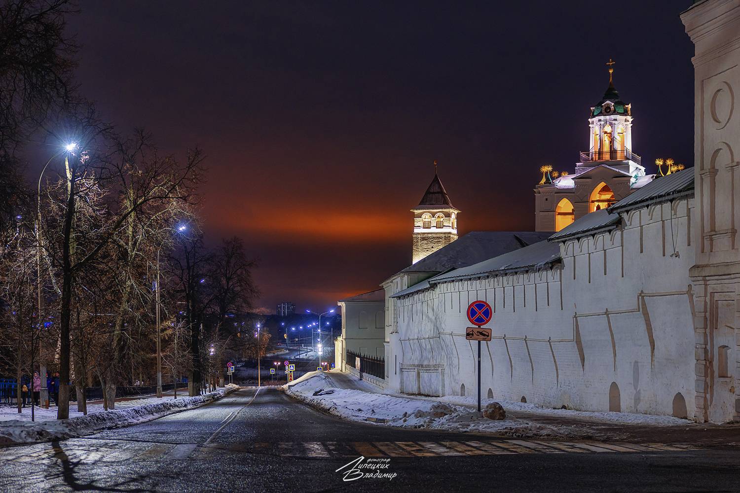 ярославль, ночь, рождество., Липецких Владимир