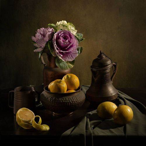 Капуста и лимоны )