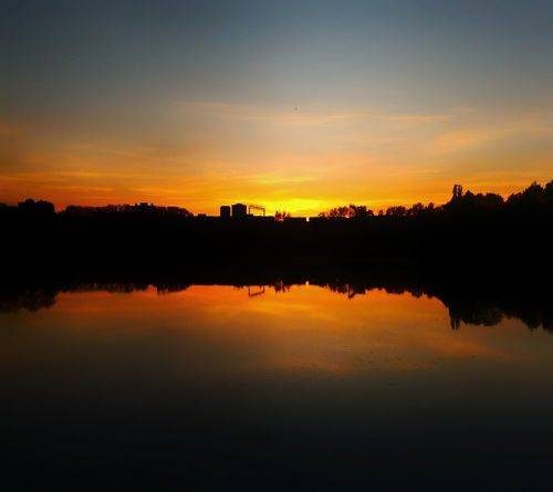 Красивый закат