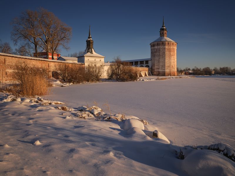 кирилло-белозерский монастырь, кириллов, вологодская область, зима Мороз и солнце фото превью