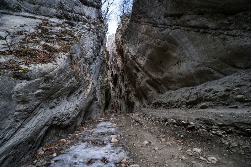 Россия, Дагестан, Карадахская теснина,  Январский Дагестан фото превью
