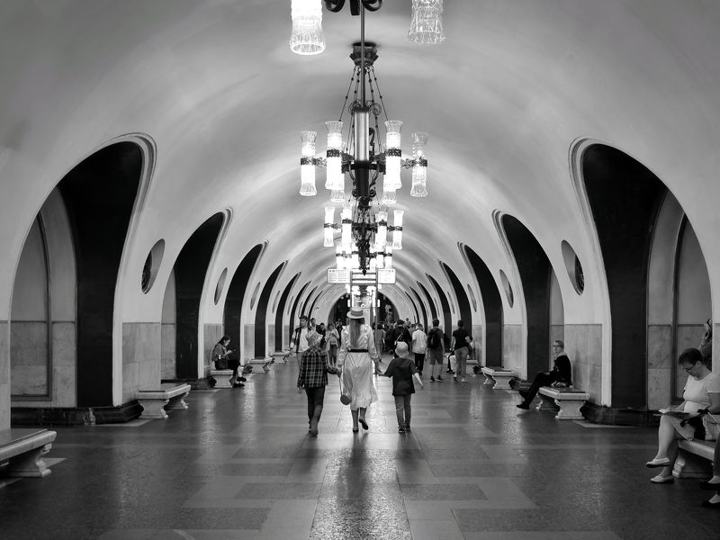 метро, город, геометрия, путь, архитектура Столько выходов фото превью