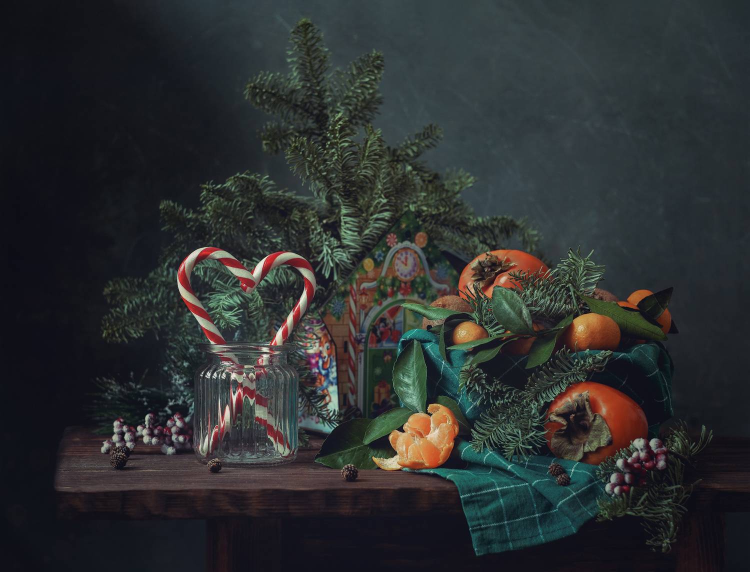 #мандарины #хурма #леденцы #зимний, Юлия Яремко