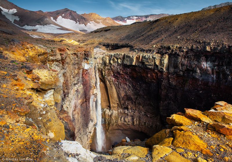 Камчатка, вулканы, Опасный каньон Опасный фото превью