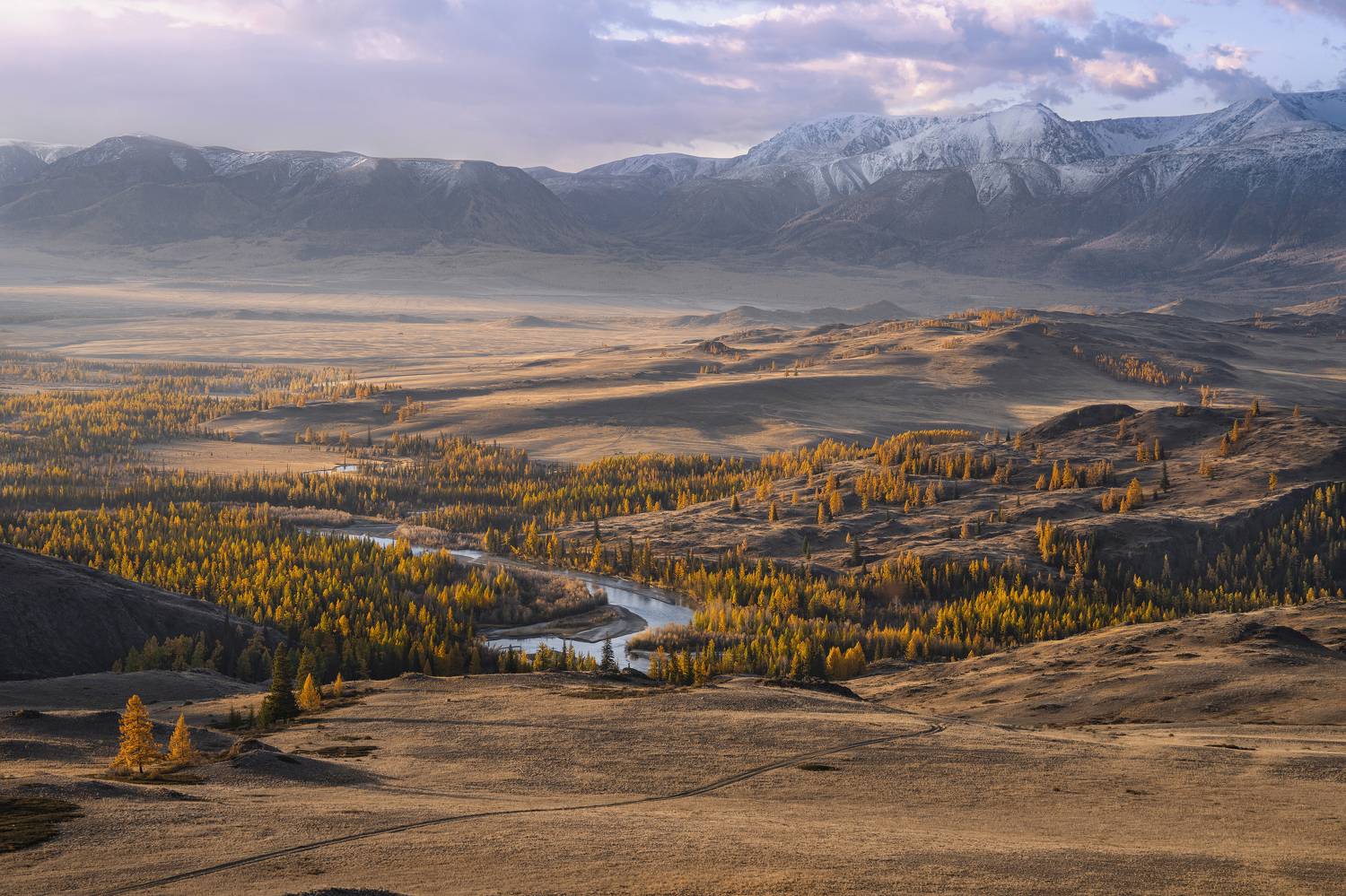 Алтай, осень, пейзаж, Галина Дейнекина