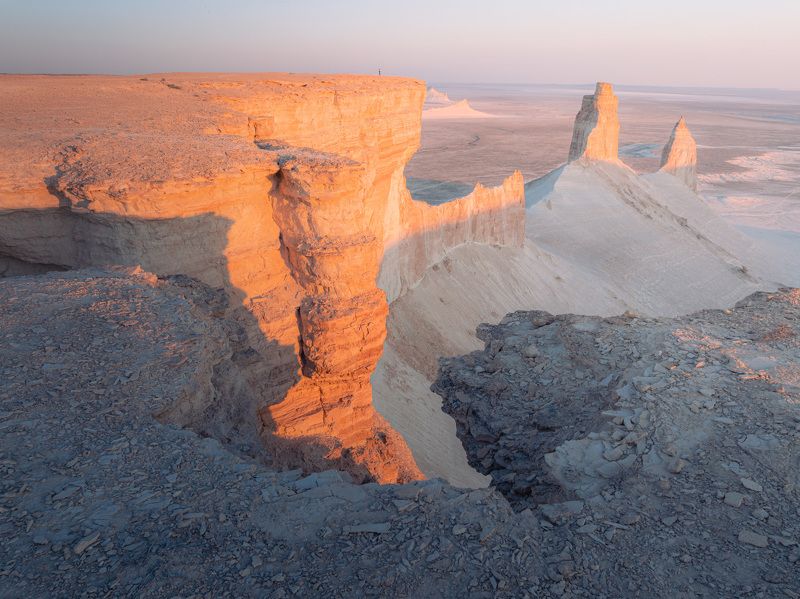 Клыки Бозжыры. Мангыстау, западный Казахстан фото превью