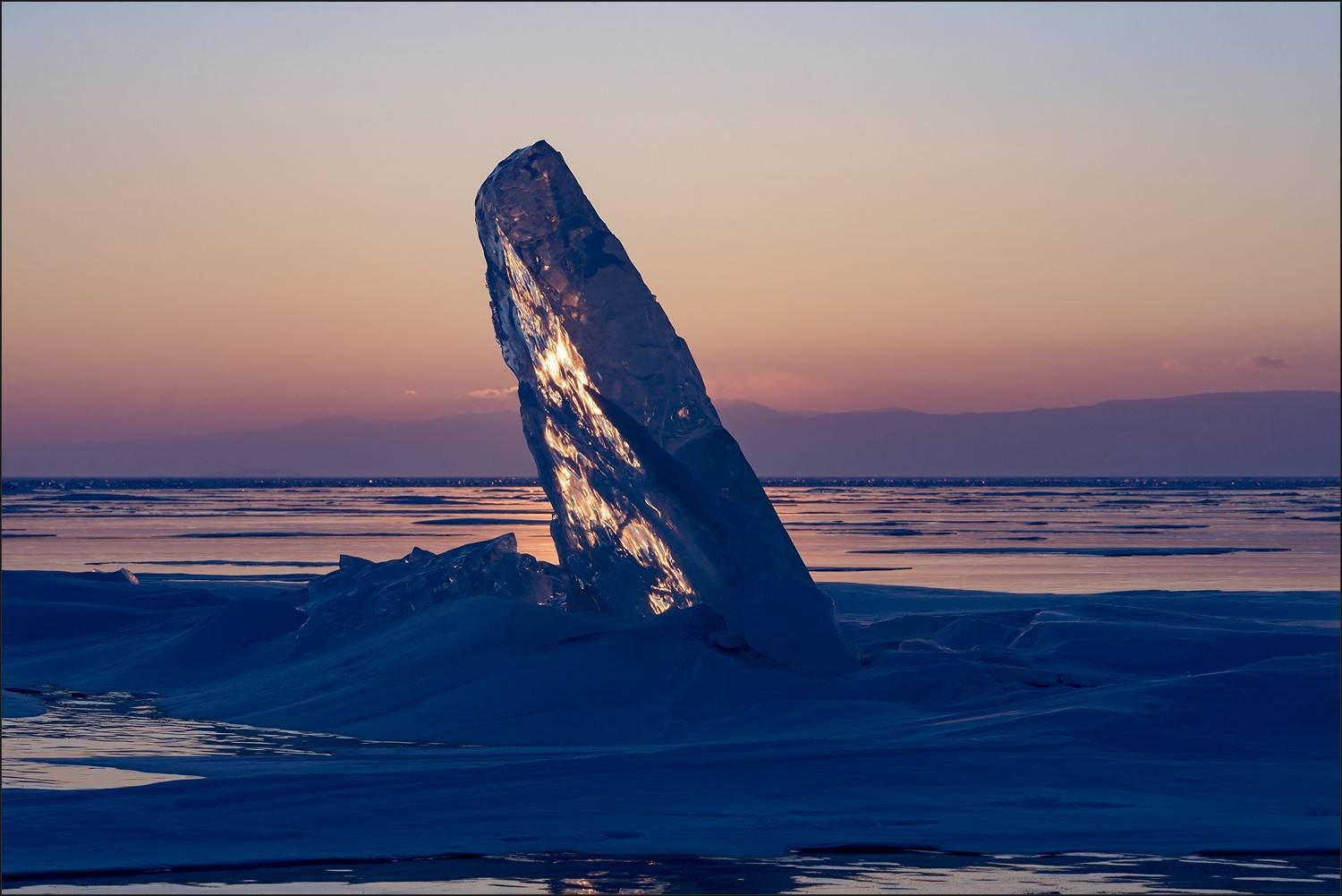 лёд  байкал, Беляев Юрий