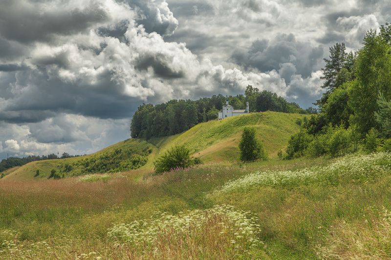 природа, небо, лето Лето... Изборские просторы.... фото превью