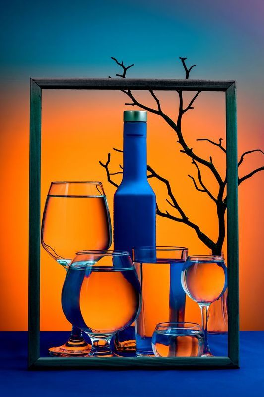 Фоторамка и натюрморт. фото превью