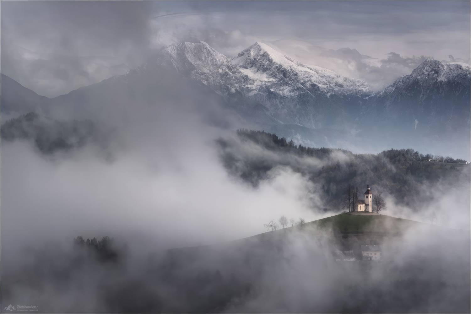 словения, slovenia, церковь Святого Томаша, Sveti Tomaž, Church of St. Thomas above Praprotno, Альпы, Юлийские Альпы, фототур, phototravel.pro, Влад Соколовский