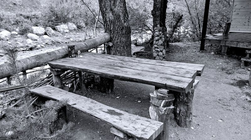 Пейзаж в горах. фото превью