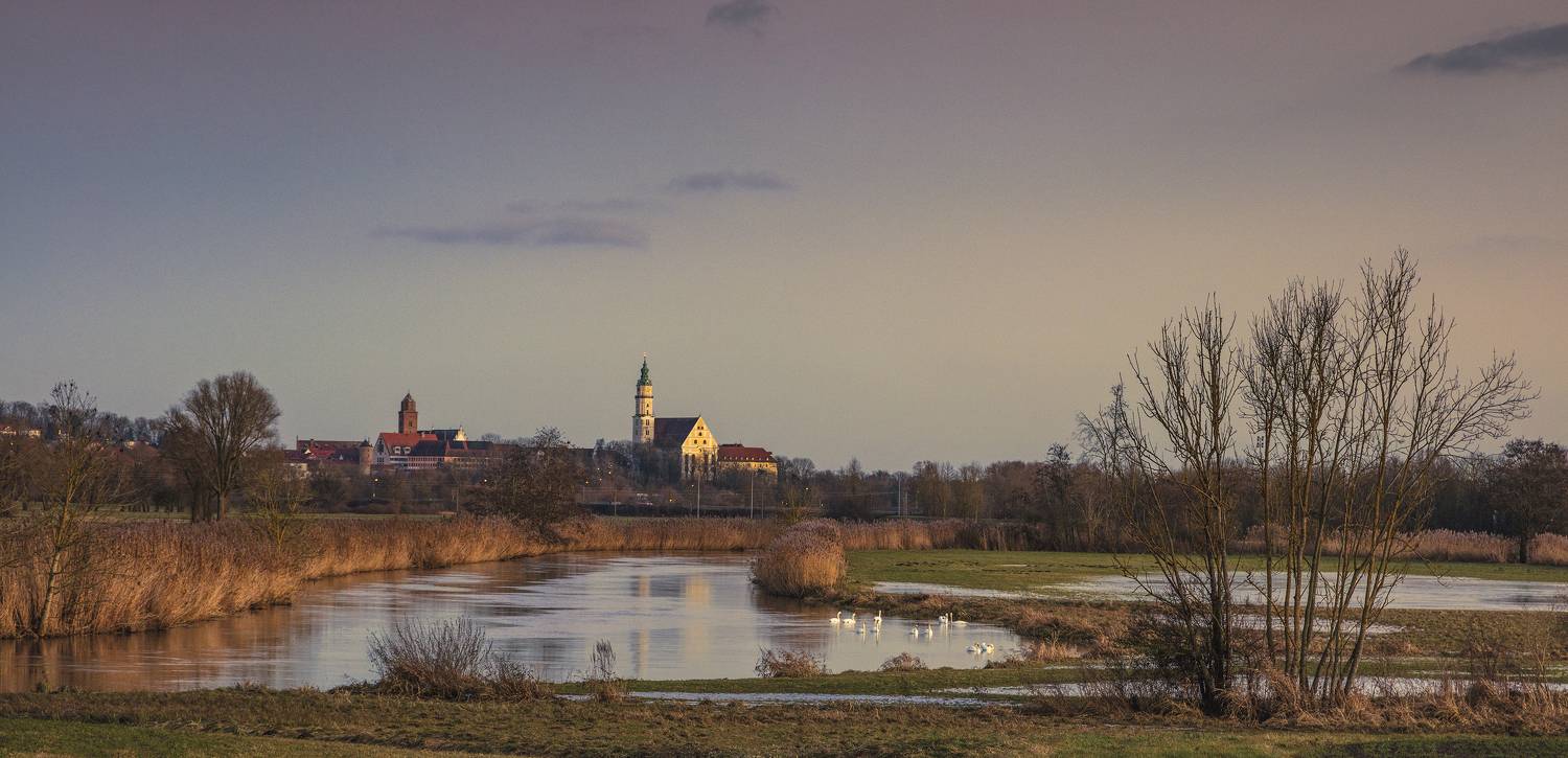 germany, winter, see, lake, deutschland, birds, sunset, city, nature, contrast,,  Gregor