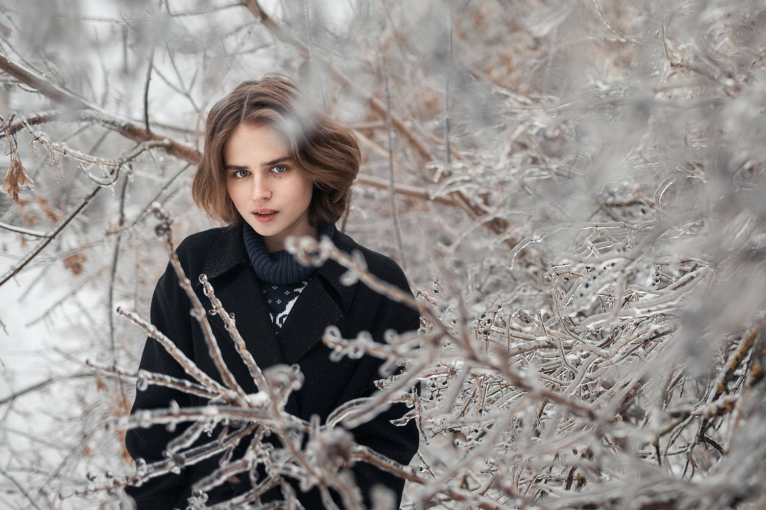 портрет девушка, Михаил Корнилов