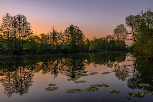 Уходит ночь.